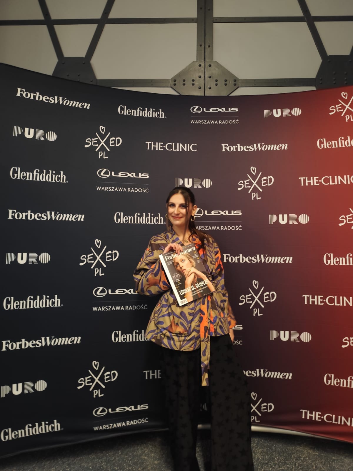 Iga Bednarz na gali Forbes Women i SEXEDPL